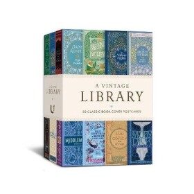 Vintage Library: 50 Classic Book Cover Postcards - kolektiv autorů