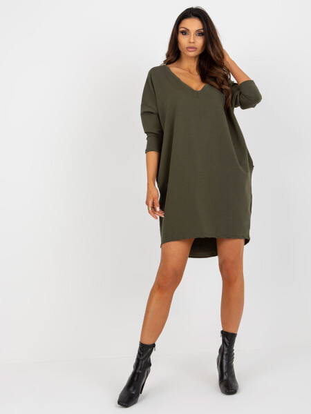 Dámské šaty EM TU TU HS 21 98.59P khaki - FPrice M