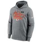 Nike Pánská mikina Kansas City Chiefs NFL Super Bowl LVIII Champions Locker Room Hoodie Velikost: XL