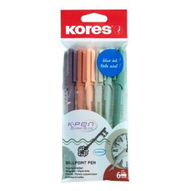 Kores K0 Pen Vintage Style sada retro barev