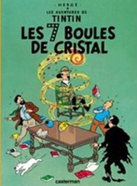 Les Aventures de Tintin 13: Les 7 boules de cristal, 1. vydání - Hergé
