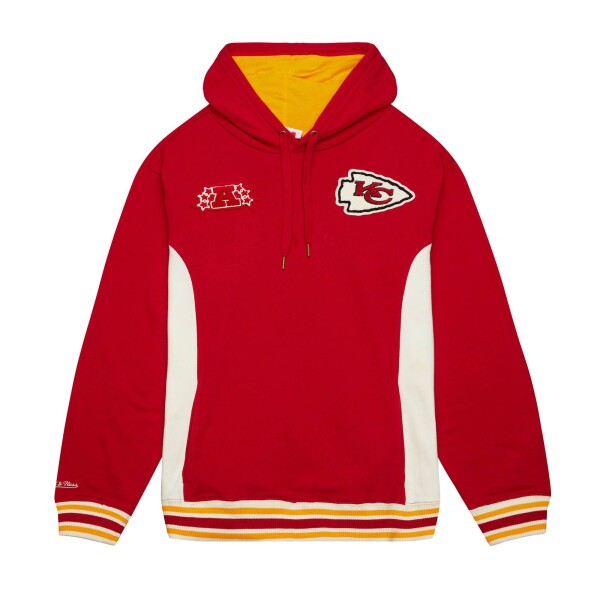 Mitchell & Ness Pánská mikina Kansas City Chiefs NFL Team Legacy Hoodie Velikost: XL