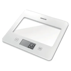 SENCOR SKS 5030WH bílá / digitální kuchyňská váha / max. 5 kg / funkce TARE / dotyk. tlačítka (8590669315017)