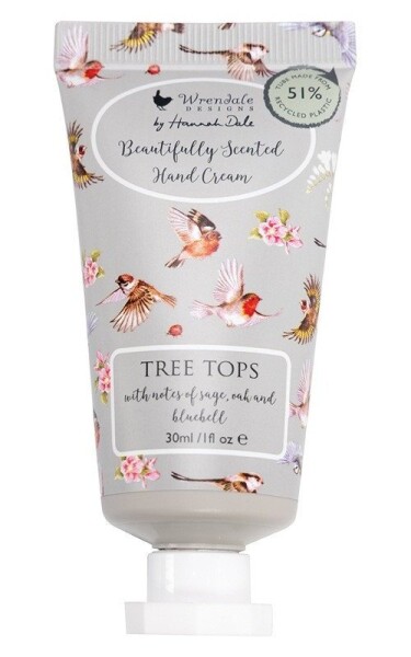 Krém na ruce Tree Tops, 30 ml - Šalvěj, dub, zvonek