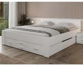 Postel Iwetta 180x200 cm, bílá