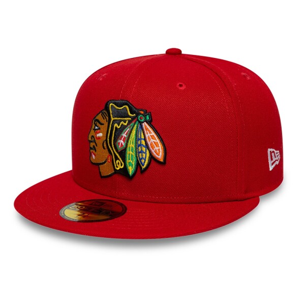 New Era Pánská kšiltovka Chicago Blackhawks NHL Basic Logo 59FIFTY Fitted Velikost: 7