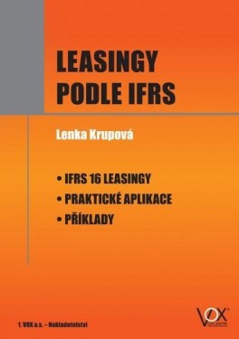 Leasingy podle IFRS IFRS Leasingy