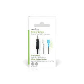 Nedis Napájecí kabel pro fotopasti černá / Napájecí kabel / DC zásuvka F1 / 2 m / Měď (WCPC2612BK)