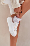 Dámské Sneakersy Na Platformě Eko Kůže Bílé Lelandine 40