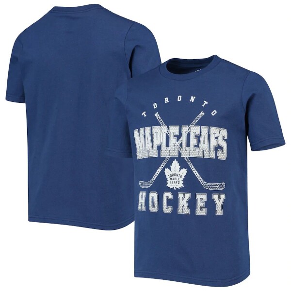 Outerstuff Dětské Tričko Toronto Maple Leafs Digital T-Shirt - Blue Velikost: Dětské L (13 - 14 let)