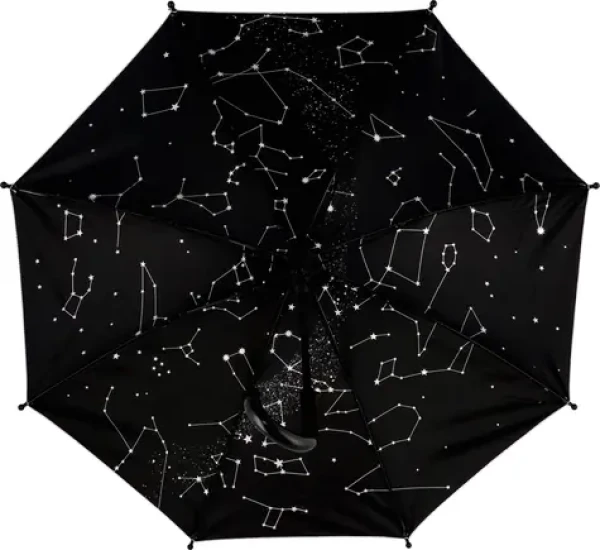 TEDDIES Deštník vystřelovací Hvězdná obloha / Deštník / průměr 100 cm / délka 70 cm (MJ2083814)