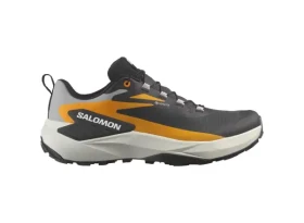 Salomon Genesis pánská běžecká obuv Black/Alloy/Turmeric vel. 42 (UK 8)