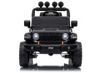 Mamido Elektrické autíčko Jeep Rubicon 24 V 2x200 W černé