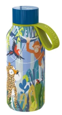 Quokka Dětská termoláhev Solid džungle 330 ml (Q40145)