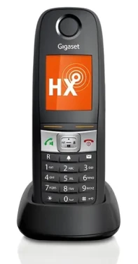 Gigaset E630 HX černá / DECT bezdrátový telefon / GAP / CLIP / handsfree / výdrž 310 h (S30852-H2762-R101)