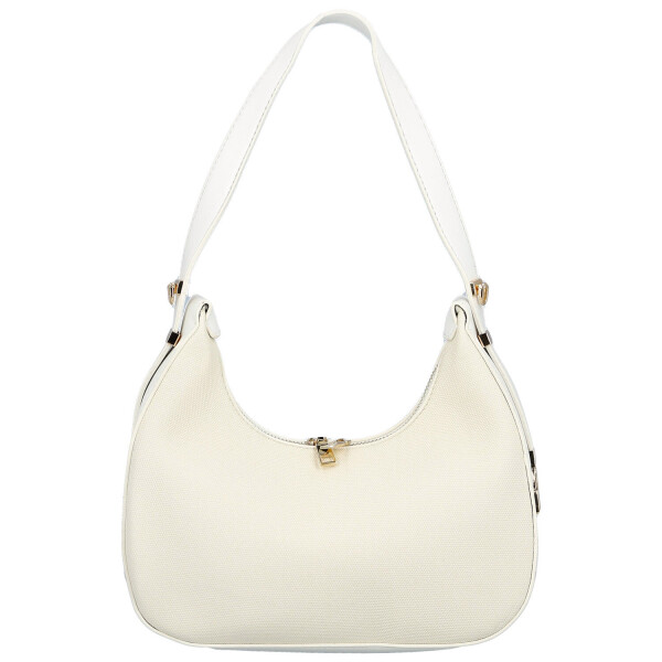 Stylová dámská koženková kabelka na rameno Agatha, bílá