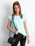 Dámské tričko RV TS 4833.70P mentolové - Basic XS