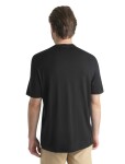 ICEBREAKER Mens Merino 150 Tech Lite III LS Relaxed Pocket Tee, Black velikost: XL