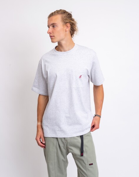 Tričko Gramicci F26 One Point Tee Ash Heather