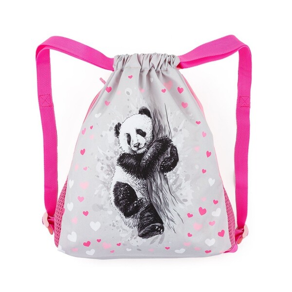 Bagmaster SÁČEK BETA 22 B školní na přezůvky / tělocvik - panda
