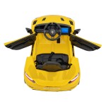 Mamido Elektrické autíčko Porsche Spyder RS 718 MP4 žluté