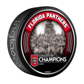 Fanatics Puk Florida Panthers NHL 2025 Stanley Cup Champions Team Celebration Hockey Puck