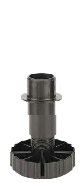 HETTICH 70151 noha Korrekt, 80 mm, černá (105988)