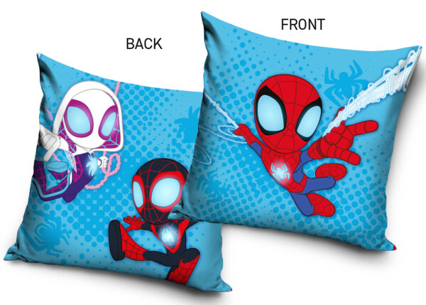 Dětský polštářek Spidey Lapeni v Pavučině