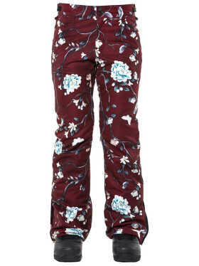 ROJO JEAN WINTER FLORAL dámské zimní kalhoty - L