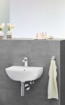 GROHE - Bau Ceramic Umývátko 45x35 cm, s přepadem, 1 otvor pro baterii, alpská bílá 39424000