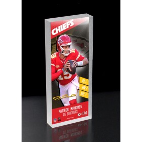 Obraz Kansas City Chiefs NFL Patrick Mahomes Player 3D Block Art