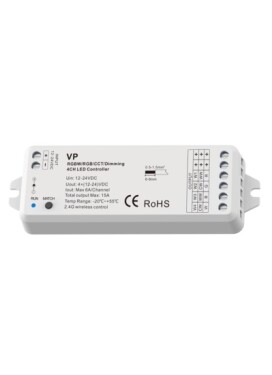 RGBW LED Driver DMX, 24V, CV k trubicovému osvětlení SENTIOTEC CFSSTC739L