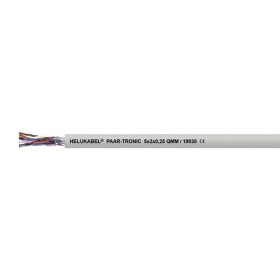 HELU 19039-100 datový kabel 6 x 2 x 0.25 mm² šedá 100 m