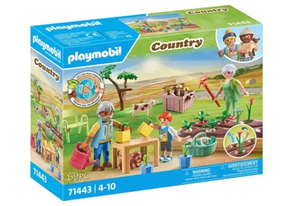 Playmobil® Country 71143 Malebná zeleninová zahrádka u prarodičů