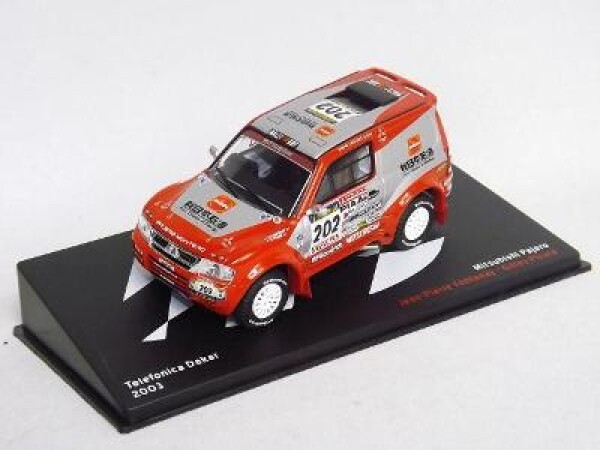 Mitsubishi Pajero Fontenay/Picard Telefonica Dakar 2003 Altaya 1:43