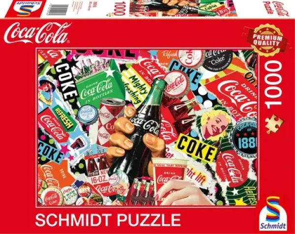 SCHMIDT Puzzle Coca-Cola is it!