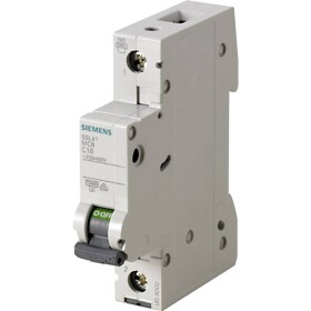 Siemens 5SL41166 5SL4116-6 elektrický jistič 1pólový 16 A 230 V, 400 V