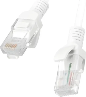 Lanberg CAT6 5m bílá / Patch kabel / RJ45 (PCU6-10CC-0500-W)