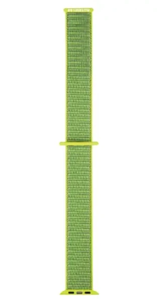 SBS caseme nylonový řemínek pro Apple Watch 42/44/45 mm zelená / Řemínek / Nylon