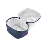 Chladící taška na svačinu Reisenthel Coolerbag S pocket Herringbone dark blue