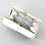 Luxusní dámská kožená peněženka Gregorio Aisha, bílá