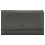 Stylová dámská koženková peněženka MaxFly Ennio, šedá
