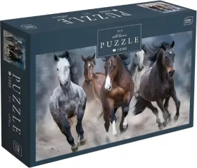INTERDRUK Puzzle Cválající koně