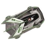 Dálkově ovládané laserové auto šedé