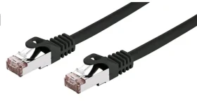 C-TECH patchcord Cat6 FTP 2 m černá (8954125015017)