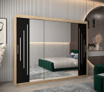 Šatní skříň Abi Y2 Barva korpusu: Bílá, Rozměry: 120 cm, Dveře: Dub artisan