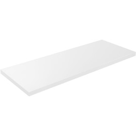 CERANO Deska pod umyvadlo Navira Pro - bílá matná - 100x46x3,6 cm