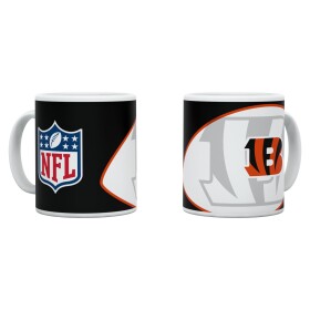 Hrnek Cincinnati Bengals NFL Shadow Logo & Shield (330 ml)