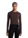 ICEBREAKER Wmns Merino 260 Zoneknit Seamless LS Crewe, Bittersweet velikost: L