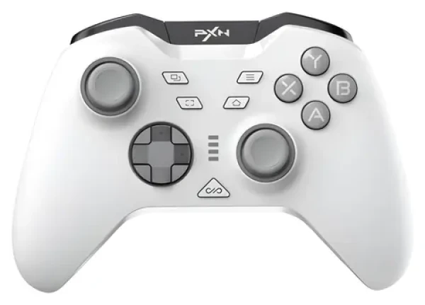 PXN P5 bílá / Herní ovladač / Bezdrátový / PC, Switch, Android, iOS / Hall Effect joysticky / 1000 Hz (PXN-P5 WHITE)